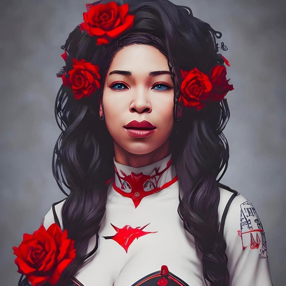 Illustrated portrait of Tabitha of BSDC.