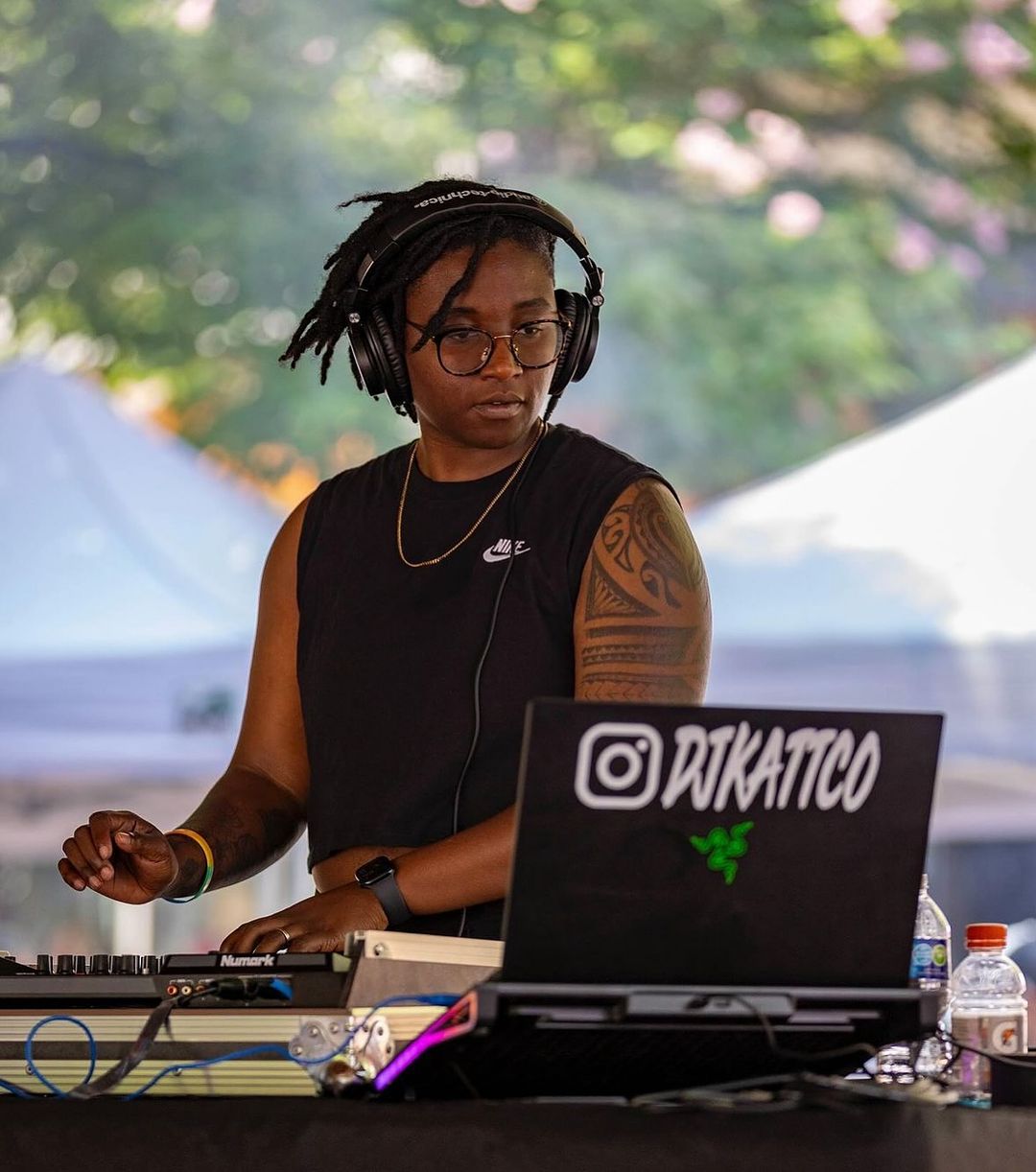 DJ Kattco at the decks.